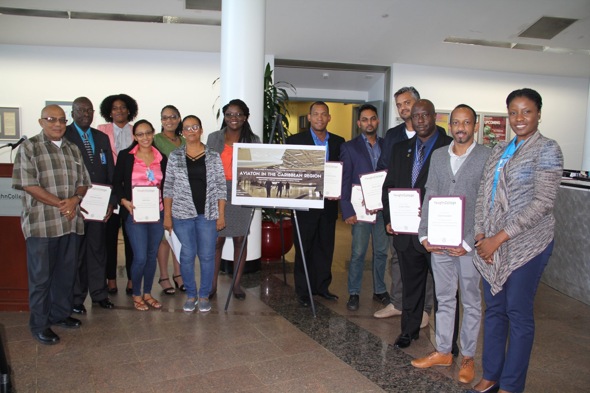 The University of the West Indies Completes Summer Program at Vaughn