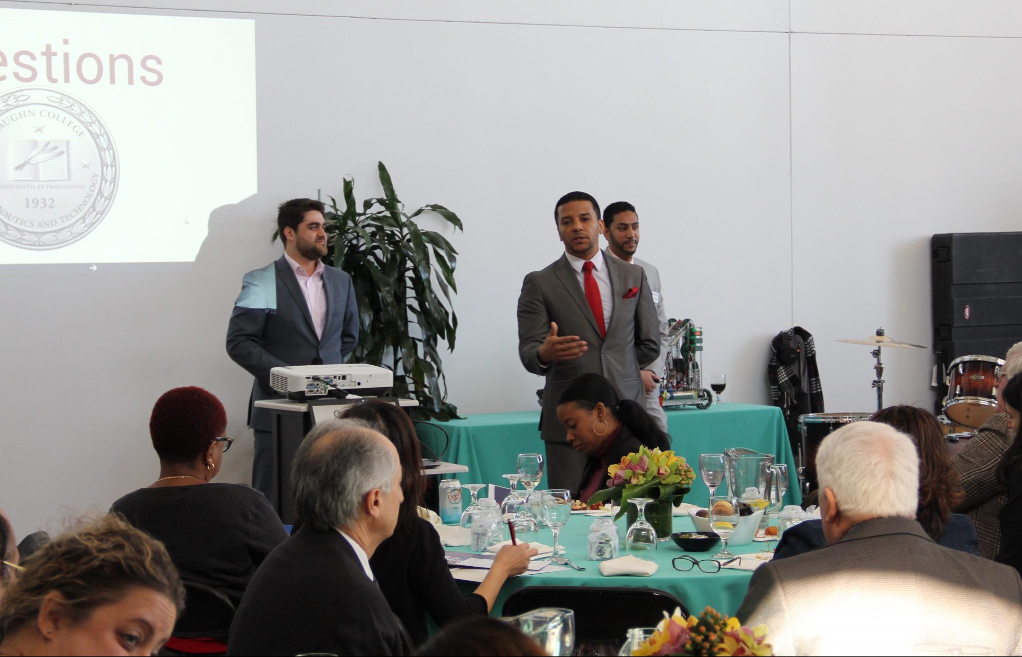 Annual Guidance Counselor Luncheon Held at Vaughn College