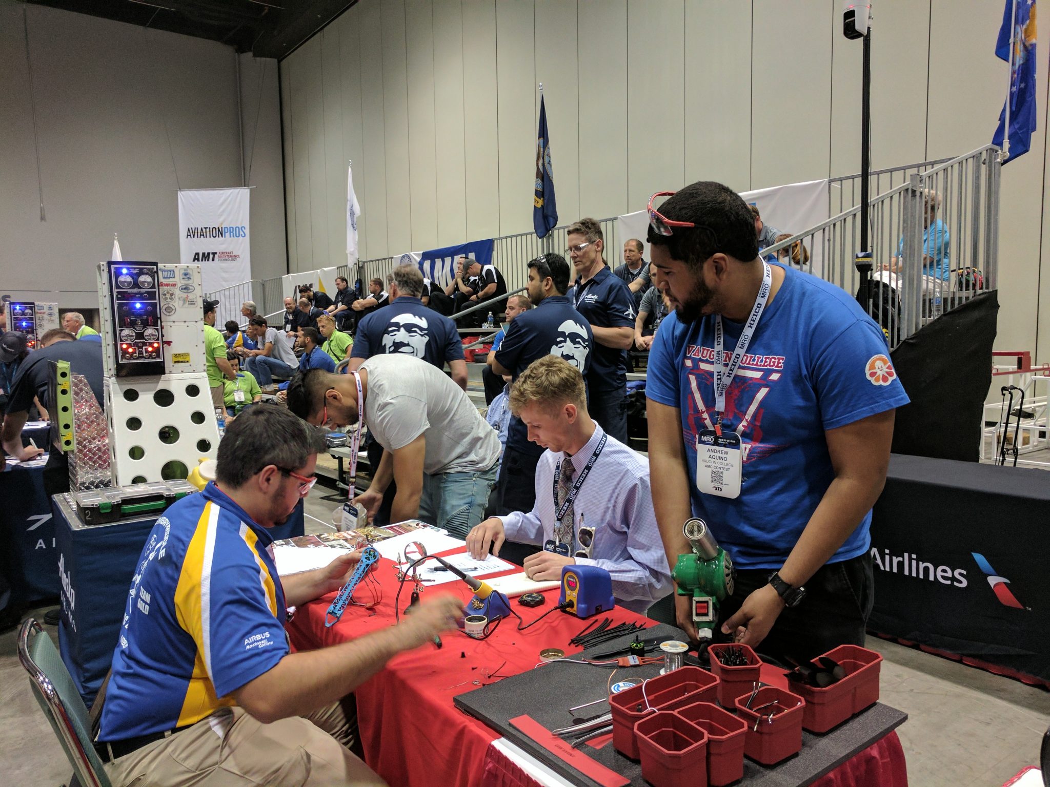 Aerospace Maintenance Competition Challenges ATI Students