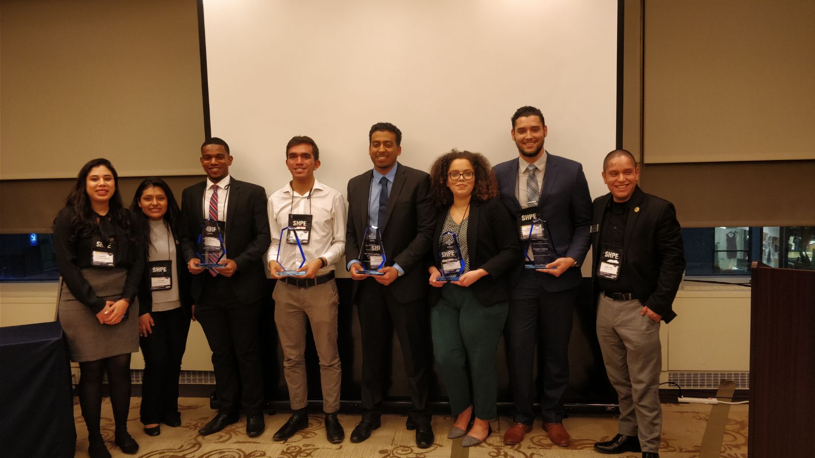 Society of Hispanic Professional Engineers Vaughn Chapter Receives Award