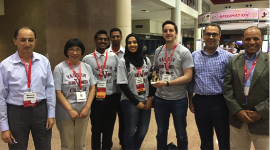 Vaughn’s Faculty and Students Present Research at the ASEE Annual Conference