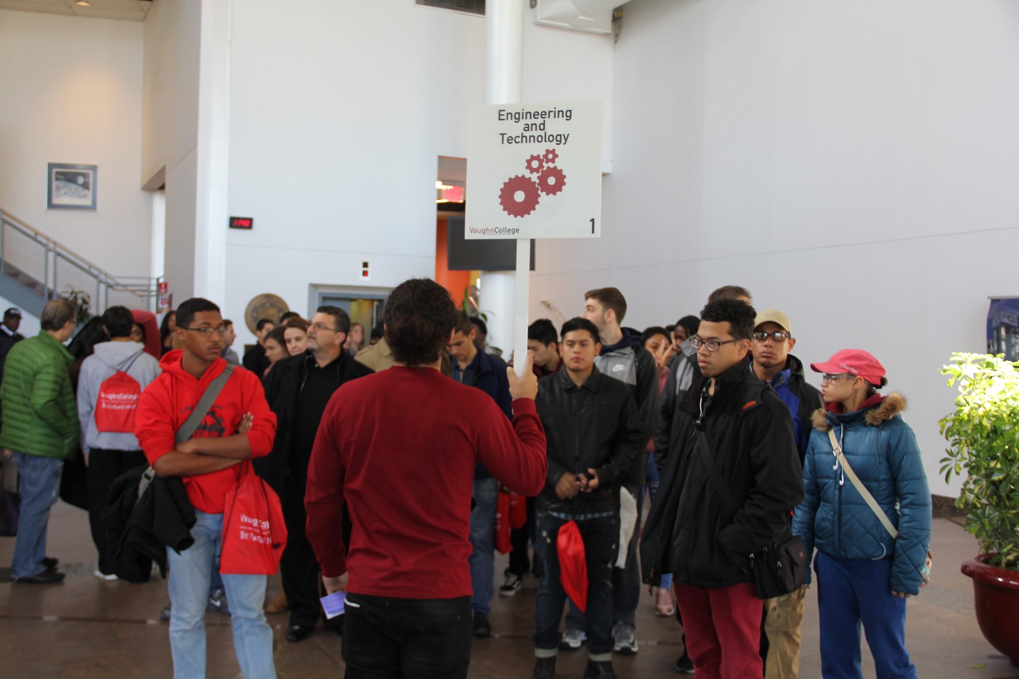 Record Numbers Gather at Vaughn College’s Open House