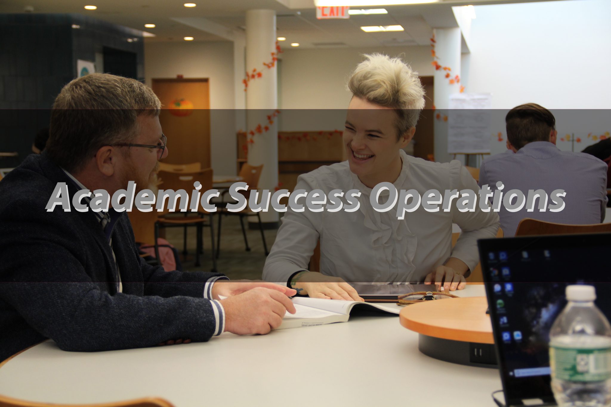 Support Services Unveils the Renamed Academic Success Center