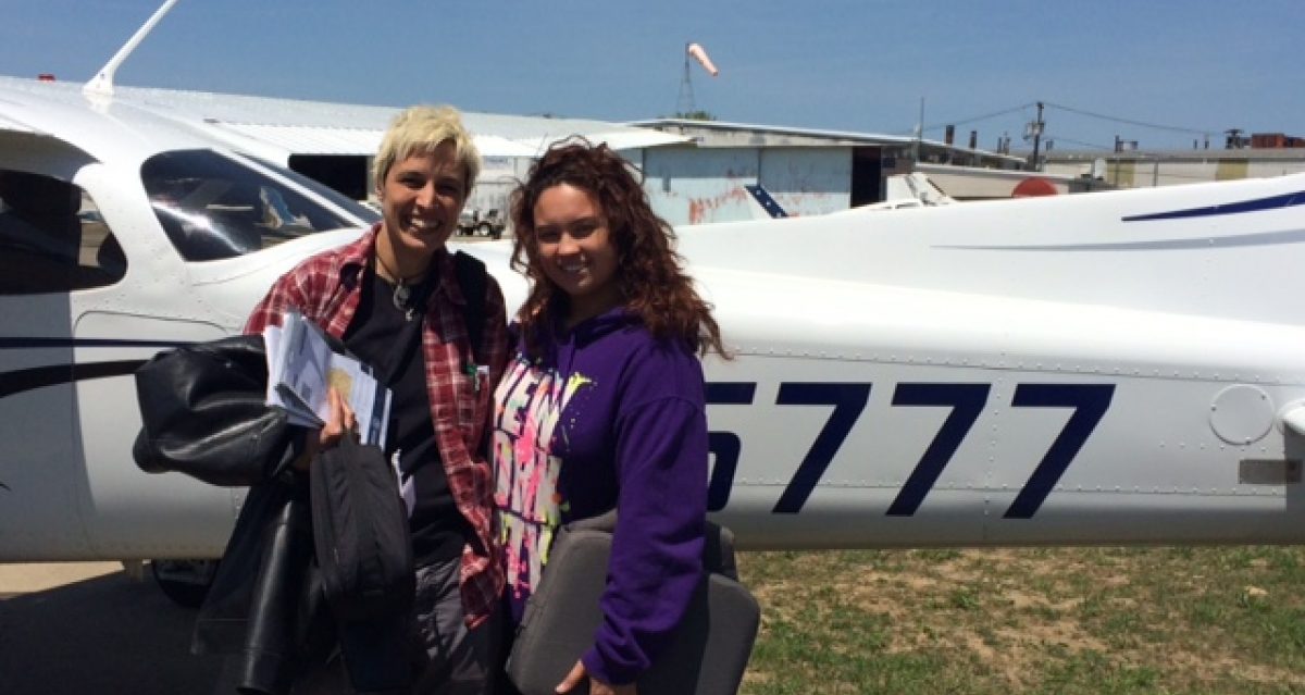 Vaughn Students Continue the Air Race Tradition by Competing in the All Women’s Cross-Country Air Race