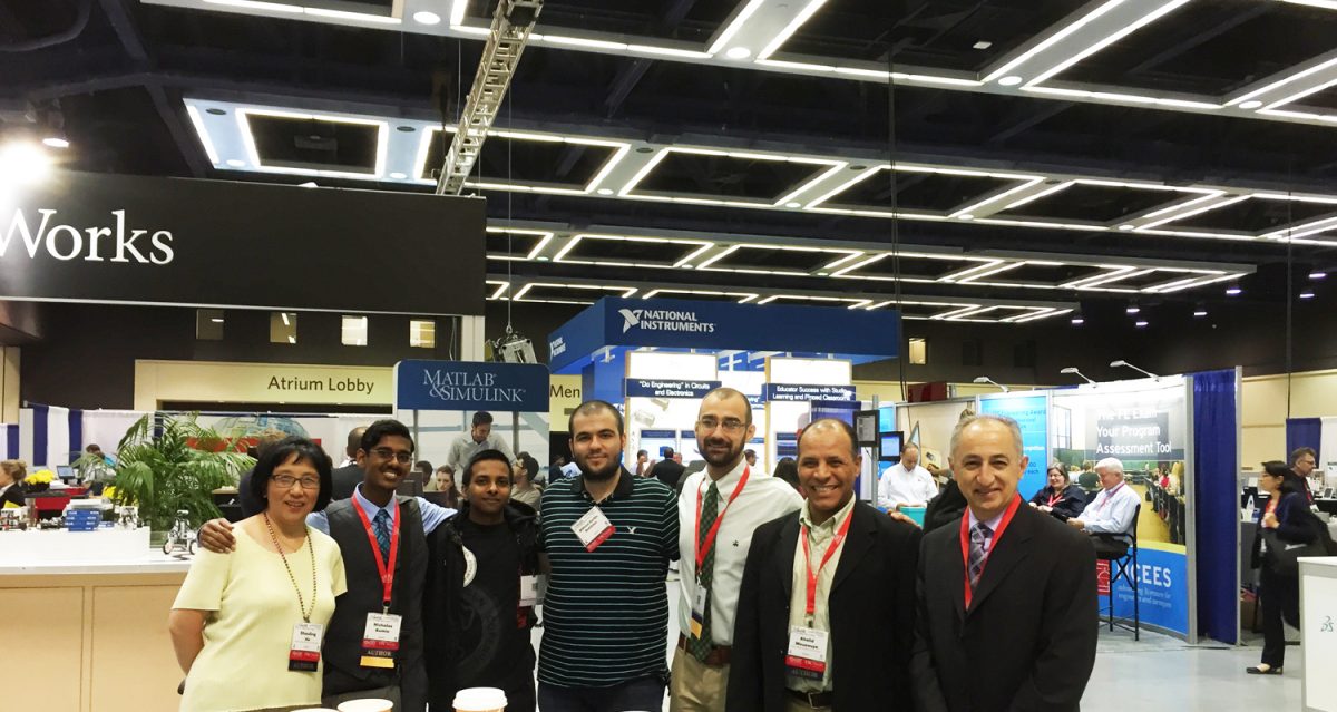 Vaughn Engineering Students and Faculty Present Research at ASEE Annual Conference