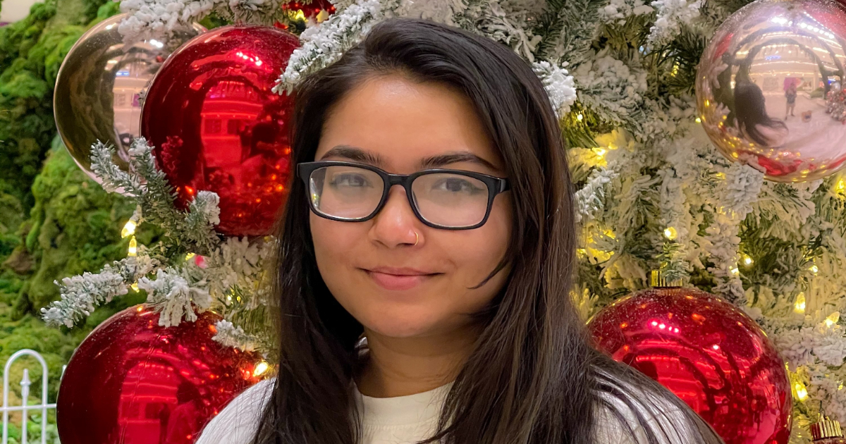 Vaughn student Samia Oishi'21