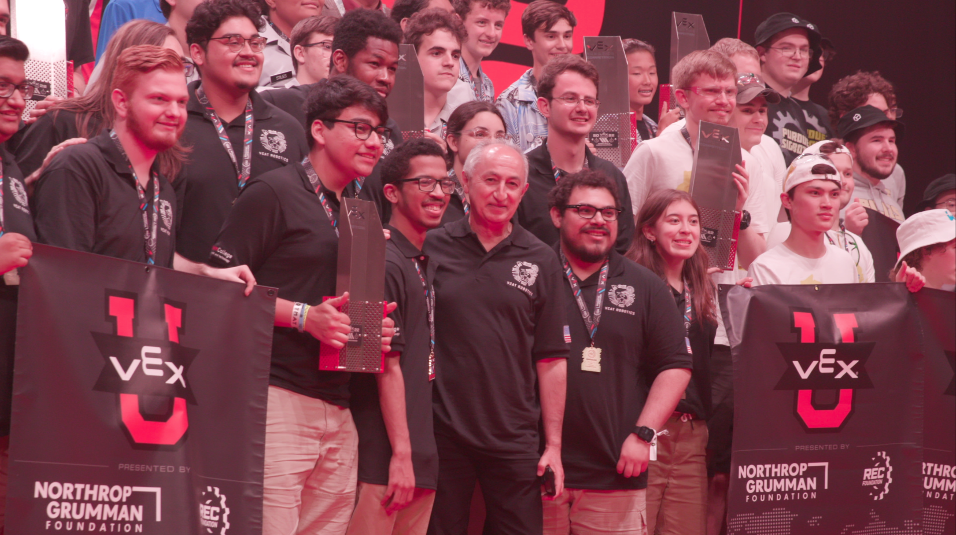 Vaughn College’s Robotics Team Earns Excellence Award at VEX U Worlds Competition
