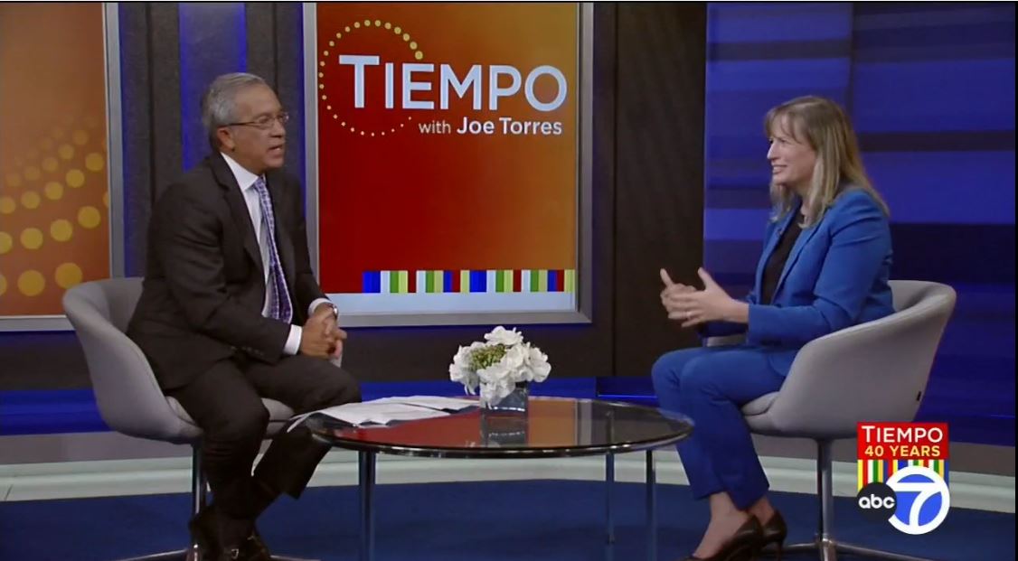 Dr. DeVivo featured on ABC7 NY's Tiempo on 9/24/23.
